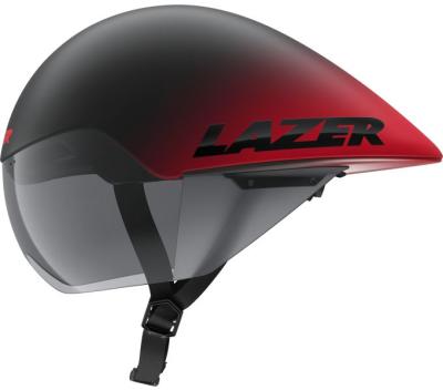LAZER LAZER Helm Volante KinetiCore Triathlon/Zeitfahren Matte Black Red (S) 52-56 cm Produktbild 3