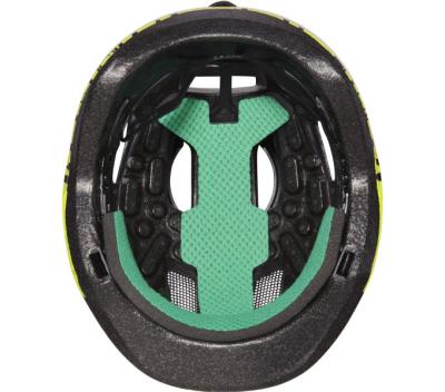 LAZER LAZER Helm Nutz KinetiCore Kids & Junior Black Flash Yellow Unisize 50-56 cm Produktbild 5