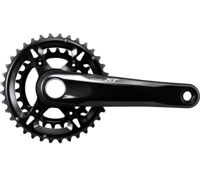 SHIMANO Kurbelgarnitur DEORE XT FC-M8100-2 12-fach 180 mm 36-26 Z&auml;hne Produktbild 1