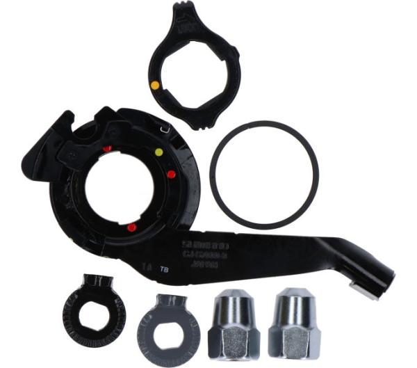 SHIMANO Kleinteile f&uuml;r ALFINE 8-Gang SM-S7000-8, Schalteinheit, Verdrehsicherung, Mutter