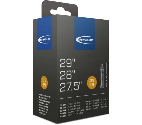 Schwalbe SCHWALBE SCHLAUCH DV19 40/62-584/635 40mm