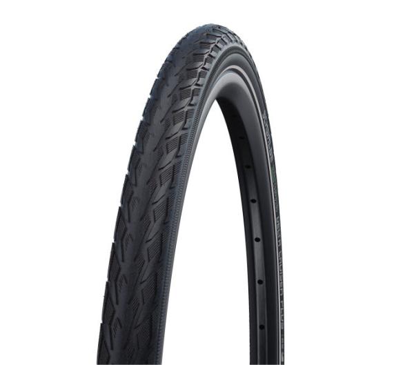 Schwalbe SCHWALBE DRAHTREIFEN DELTA CRUISER PLUS    47-406 Schwarz/Reflex