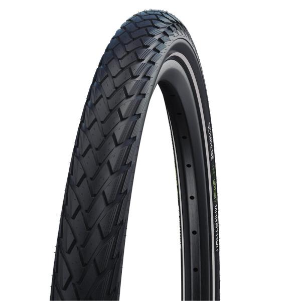 Schwalbe DRAHTREIFEN MARATHON Performance Line GreenGuard 47-406 Schwarz/Reflex