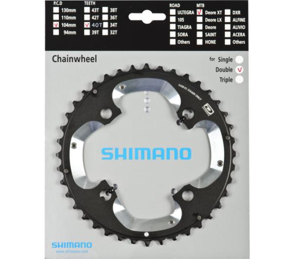 SHIMANO Kettenblatt DEORE XT FC-M785 40 Z&auml;hne