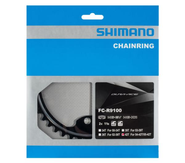 SHIMANO Kettenblatt DURA-ACE FC-R9100 42 Z&auml;hne